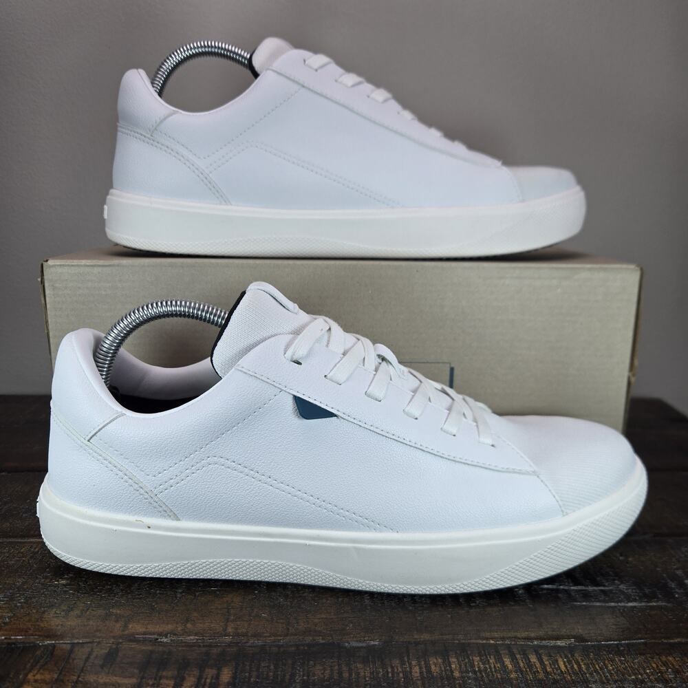 Vessi Soho Sneaker Mens Size 10 Waterproof Shoes Casual Ivory White
